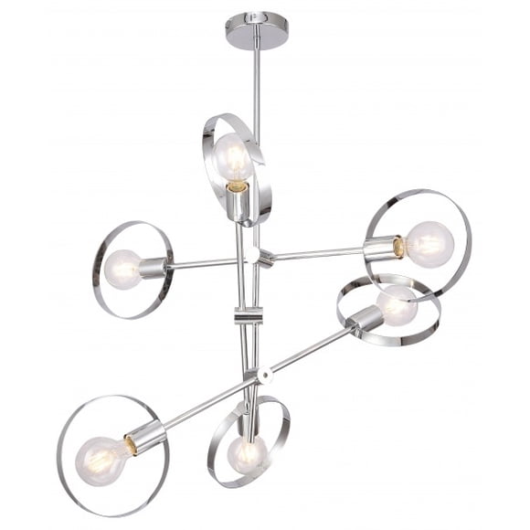 Six Light Ceiling Fixture