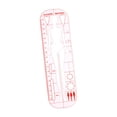 thumbnail image 3 of HILABEE Gabarit de Dessin Mode Règle Couture Motifs Humanoïdes Design pour Concevoir 14, 3 of 9
