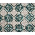 thumbnail image 4 of oneOone Polyester Lycra Tan Fabric Floral & Tiles Moroccan Sewing Material Print Fabric By The Meter 56 Inch Wide, 4 of 4