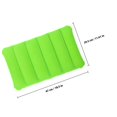 thumbnail image 2 of WHAMVOX Office Nap Pillow Inflatable Sleeping Pillow Green 1Pack 18.5X11.4X0.04In, 2 of 8