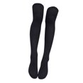 thumbnail image 2 of Bas Cuisse Extra Longs Chauds Bas Doux Automne Hiver Bas Noirs, 2 of 8
