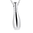 thumbnail image 2 of facefd Stainless Steel Tube Pendant Necklace Hollow Case Capsule for Ashes Jewelry, 2 of 9