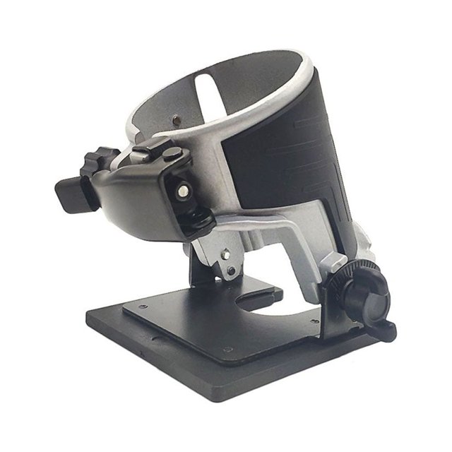 relayinert Électrique Tondeuse Base Pratique Résistant à l'Usure Slotting Machine Support Routeur Tilt-Base Outils de Travail du Bois Accessoires