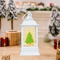thumbnail image 2 of Night Light Lamp Christmas Four-Corner Lantern with Customizable Patterns Festive Decoration Light Portable Candle Lamp Decorative Candle Lanterns, 2 of 6