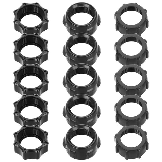 Miangastore 15pcs Tightening Ring Ball-Joint Fixed Adapter Tightening Ring Ball-Joint Fixed Holder Ring Ball-Joint Fixed Adapter Ring Car Mount Screw-On Head Bracket