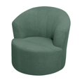 thumbnail image 1 of Cxui Housse Extensible pour Fauteuil pour Fauteuil Tonneau Pivotant, Housse Élastique pour Fauteuil Inclinable Moderne, Housse de Canapé pour Fauteuil Club, Lavable à la Machine (1 Pcs) Vert Pois, 1 of 7