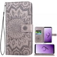 thumbnail image 1 of Étui de Téléphone pour Samsung Galaxy S9 Plus, Étui Portefeuille Folio à Rabat, Cuir PU avec Fentes pour Cartes de Crédit, Protection Intégrale Robuste, Support, Étui de Protection pour Téléphone pour Galaxy S9 Plus Hommes, Noir, 1 of 5