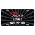 thumbnail image 1 of SignMission A-LP-RET-AC-Technician Aluminum License Plate - Retired AC Technician, 1 of 1