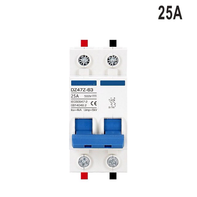 Solar Photovoltaic Circuit Breaker Pv Mcb Dc 500V Air Switch