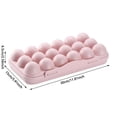thumbnail image 3 of Hearth & Gear Reusable Egg Carton With Lid 18 Grid Stackable Fridge Egg Holder Tray For Kitchen Restaurant & Camping Storage 1pc Coffee Canisters with Airtight Lids Pasta Containers Storage Food Prep, 3 of 4