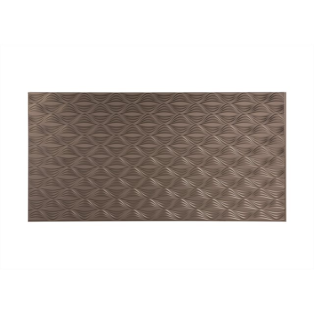 Fasade Shallot Argent Bronze Wall Panel 4' x 8'