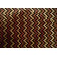thumbnail image 4 of oneOone Coton Soie Tissu Imprimé Géométrique Chevron BTY 42 Pouces de Large, 4 of 4