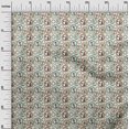 thumbnail image 3 of oneOone Silk Tabby Off White Fabric Circus Sewing Craft Projects Fabric Prints By Yard 42 Inch Wide, 3 of 5