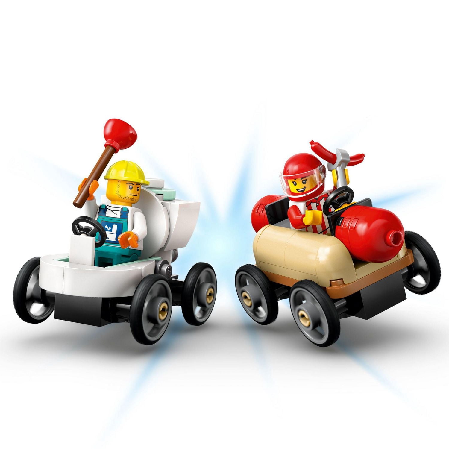 LEGO City Great Vehicles Sans limites : Rampe d'accélération pour voitures de course 60460 Ensemble de construction (436 pièces)