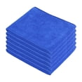 thumbnail image 4 of Fridja Super Soft Washcloths Towel Set 6 Pack, Solid Color Highly Absorbent Wash Cloth for Bathroom, Hotel, Spa and Kitchen, Multi-Purpose Hand Towels and Face Cloths 11.8'' x 27.5'', Blue, 4 of 4