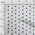 thumbnail image 2 of oneOone Tissu Bleu en Polyester Spandex Matière de Robe Médicale Tissu Imprimé Tissu au Mètre 56 Pouces de Large, 2 of 4