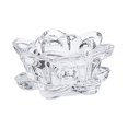 thumbnail image 3 of DOLITY Glass Lotus Candlestick Anniversary Table Centerpiece Tealight Candle Holder, 3 of 9