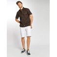 thumbnail image 3 of Dickies Chemise de Travail à Manches Courtes pour Homme, 4X, Brun Foncé, 3 of 4
