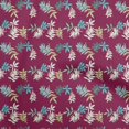 thumbnail image 1 of oneOone Cotton Flex Maroon Fabric Leaves Craft Projects Decor Fabric Printed By The Yard 40 Inch Wide, 1 of 5