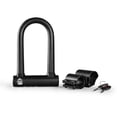 thumbnail image 1 of Amdohai Bike Theft Steel U Lock Heavy Duty Bicycle Lock Combination U Lock Shackle with Mounting Bracket, 1 of 7