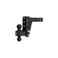 thumbnail image 2 of Bulletproof Hitches Trailer Hitch Ball Mount MD204 For 2 Inch Receiver; Lockable Lock Sold Separate; 14 000 Pound Gross Trailer Weight; Adjustable 4 Inch Drop/4 Inch Rise; Non Swivel; Non-Extendable, 2 of 4
