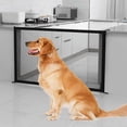 thumbnail image 2 of ZLight Clôture en Maille pour Animaux de Compagnie Rétractable Filet de Porte Réglable Barrière Cuisine Salle de Bain Chambre Garde-Porte Extérieur Sans Perçage Collant 180x78CM, 2 of 6