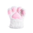 thumbnail image 4 of Japanese cute cute plush cosplay performance props cat Palm Net red cat paw gloves, 4 of 5