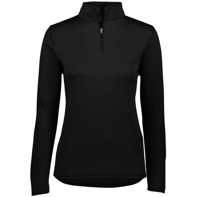 ASI 2787.080.3XL Pull-Over à Fermeture Éclair 1/4 pour Femmes, Noir - 3TG