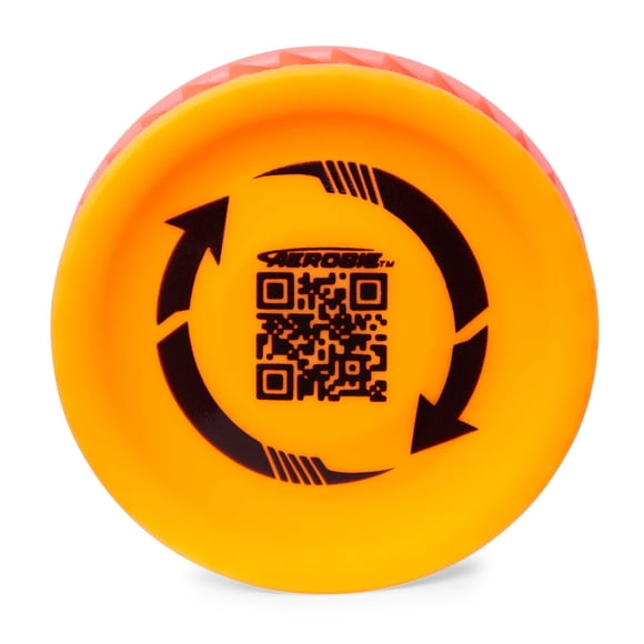 Aerobie Pro Lite Mini disque volant, disque en plastique à grande portance, orange/rouge