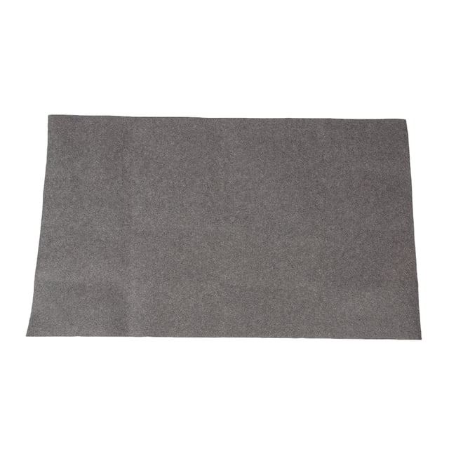Garage Floor Mat Oil Spill Mat Under Car Reusable Mat Garage Mat Oil Mat front-facing flat grey felt mat 150 x 90 cm (58.95 x 35.37 in), 0.2 cm thick, textured felt surface with non-slip design per specs, shown on a concrete garage floor under a vehicle bay to catch oil and spills; reusable and suitable for DIY or mechanic workspaces.