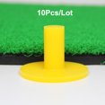 thumbnail image 1 of 10Pcs/Lot Rubber Golf Tees Golf Tee Holder-Golf Tee Ball Stud Golf Mat Training Tools Golfer Accessories Yellow, 1 of 6
