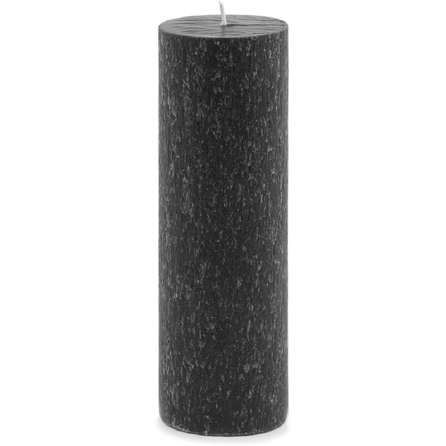 Root Candles 33940 Unscented Timberline Pillar Candle, 3 x 9-Inches, Black
