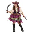 thumbnail image 1 of Déguisement de Pirate Violet de Luxe pour Fille, 1 of 6