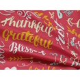 thumbnail image 5 of oneOone Rayon Red Fabric Text Fabric For Sewing Printed Craft Fabric By The Yard 56 Inch Wide, 5 of 5