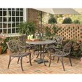thumbnail image 2 of Homestyles Sanibel Ensemble de Salle à Manger Extérieur en Aluminium 5 Pcs Bronze, 2 of 12