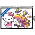 thumbnail image 2 of Hello Kitty - Retro Rainbow Wall Poster, 14.725" x 22.375", 2 of 4