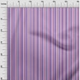 thumbnail image 3 of oneOone Velvet Purple Fabric Stripes Sewing Craft Projects Fabric Prints By Yard 58 Inch Wide, 3 of 4