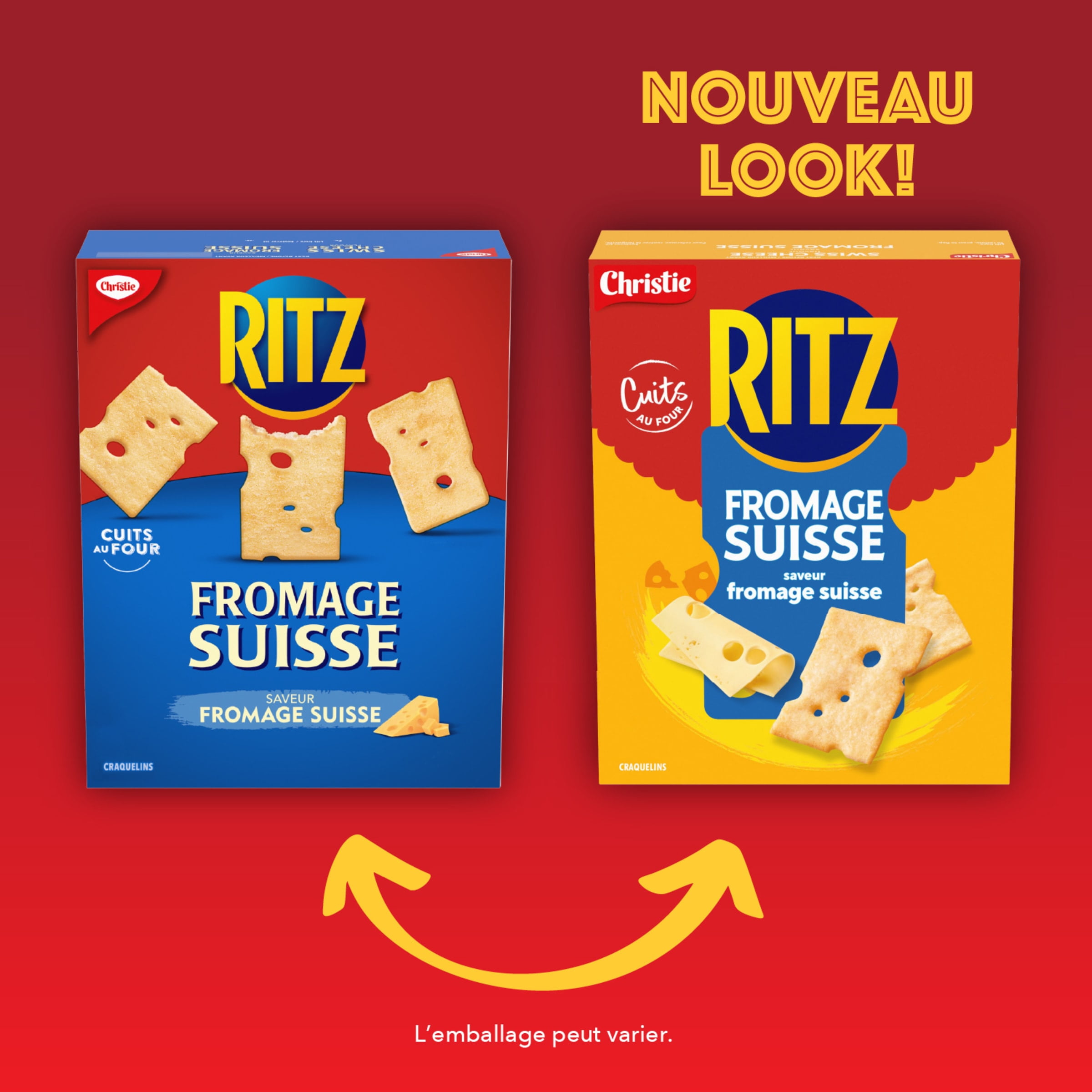 Craquelins RITZ Fromage suisse
