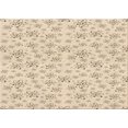 thumbnail image 1 of Ahgly Company Tapis Rectangulaire Lavable en Machine Intérieur Transitionnel Pérun Brun, 8 Pieds x 12 Pieds, 1 of 7