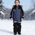 thumbnail image 2 of VKOYWKM Enfants Garçons Filles Combinaison Snow d'Extérieur Isolée Imperméable Combinaisons de Neige Combinaisons une Pièce pour Tout-Petits Combinaison Snow d'Hiver d'Extérieur, 2 of 10