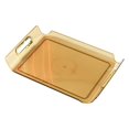 thumbnail image 1 of DOLITY Vanity Tray Cosmetic Storage Tray Makeup Organizer for Desktop Bedroom Amber, 1 of 2