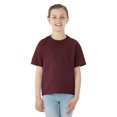 thumbnail image 1 of Jerzees Youth DRI-POWER Active Short Sleeve Crew T-Shirt, L, Maroon, 1 of 1
