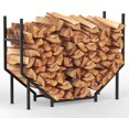 thumbnail image 1 of Support de Bois FT pour Foyer, Supports de Bois, Rangement en Bois, Support à Bûches en Métal Robuste, Extérieur Intérieur, Support de Bûches de Feu Ajustable, 1 of 8