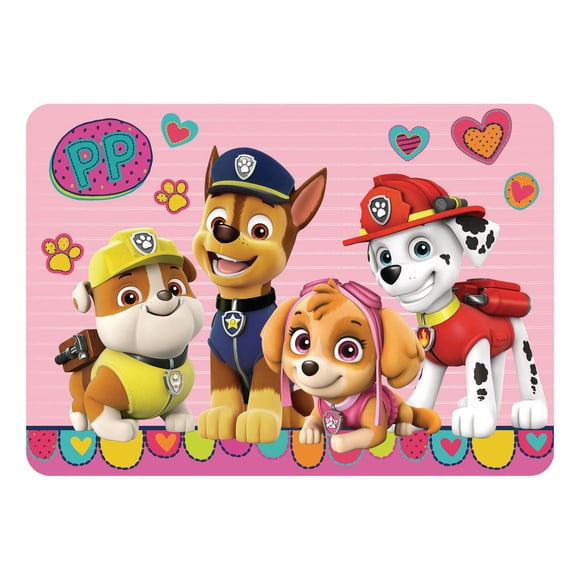 Napperon « Friendly Paws » de La Pat' Patrouille pour filles