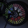 thumbnail image 4 of 24PCS Bicycle Bike Wheel Spokes Reflective Sticks Tube Safe Cycling Spoke Reflector Safety Clip Wheel, 4 of 8