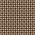 thumbnail image 1 of Ahgly Company Tapis d'Intérieur Lavable en Machine Carré Transitionnel Noir Brun, 4 Pieds Carré, 1 of 7