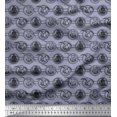 thumbnail image 1 of Soimoi Rayon Fabric Bird,Fish & Ship Ocean Decor Fabric Printed Yard 42 Inch Wide, 1 of 3