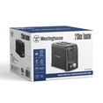 thumbnail image 2 of Westinghouse Grille-pain 2 tranches Noir, 2 of 5