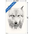 thumbnail image 2 of Wolf - Trees Wall Poster, 22.375" x 34", 2 of 4