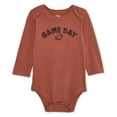thumbnail image 1 of George Baby Boys' Long-Sleeve Graphic Bodysuit, 1 of 2